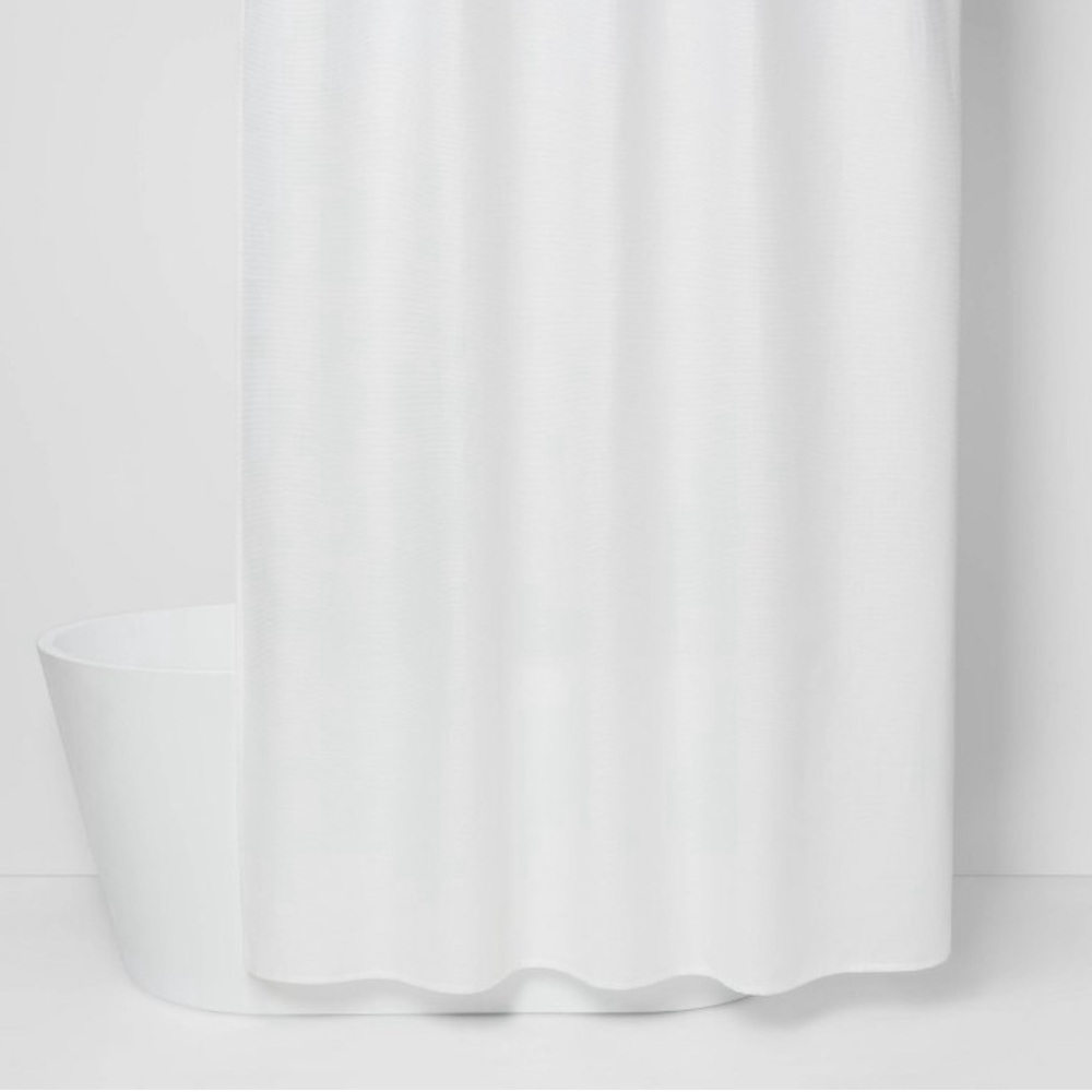 Waffle Weave Shower Curtain Room Essentials